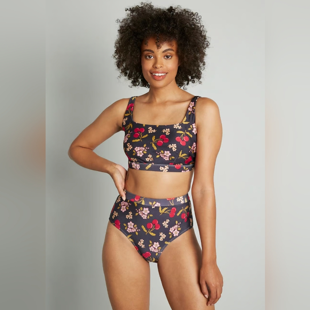 NWT Navy with Red Cherries Swim Bottoms - Princess Highway (AU 16)